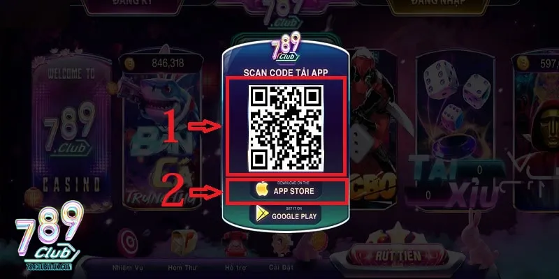 Hướng dẫn tải app 789Club về điện thoại