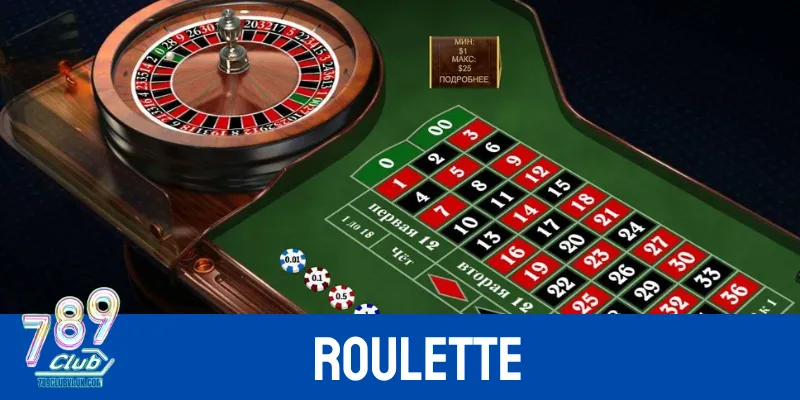 Trải nghiệm Roulette cò quay tại 789Club